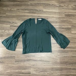 Loft blouse, bell bottom sleeves